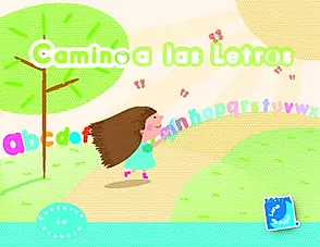 Camino a las letras.