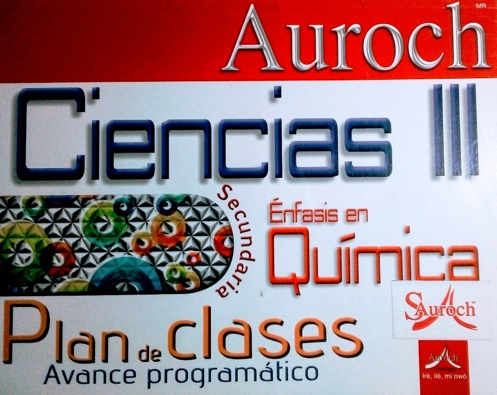 Plan de clases ciencias III énfasis en química | Librería El Puente