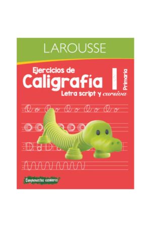 Portada del libro Ejercicios de caligrafía 1 de Equipo Editorial Larousse, una guía esencial sobre ejercicios de caligrafía para niños.