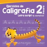 Portada del libro Ejercicios de caligrafía 2 de Equipo Editorial Larousse, una guía esencial sobre cuaderno de escritura para niños.