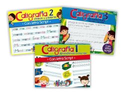 Pack Caligrafía Garcia 1,2 Y3 (3 Piezas)