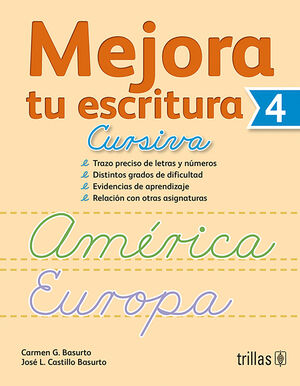 MEJORA TU ESCRITURA 4. CURSIVA