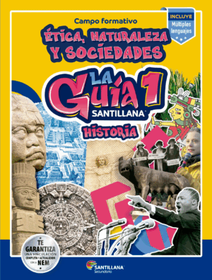 La guía Santillana 1 Historia, incluye Multiples lenguajes