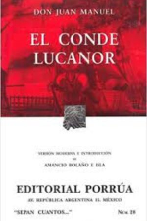 Portada del libro El conde Lucanor de Don Juan Manuel, una obra clave de Literatura medieval con lecciones de sabiduría y moral.