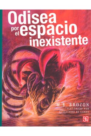 Portada del libro Odisea por el espacio inexistente de Mónica Beltrán Brozon, una obra de literatura juvenil sobre aventuras y rescates fantásticos.