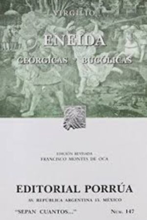 Portada del libro Eneida / Geórgicas / Bucólicas de Virgilio, una compilación esencial de Literatura clásica latina sobre los mitos y la historia de Roma.