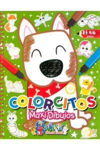 Portada del libro Colorcitos, Maxi dibujos de Editorial García, una guía esencial sobre libro para colorear infantil que fomenta la estimulación temprana.