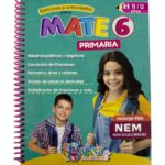 Portada del libro Ejercicios y Actividades para Mate 6 de Editorial García, una guía esencial sobre libro de matemáticas para sexto de primaria.