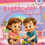 Portada del libro Preescolar 1, Aprendizaje Integral, NEM de Ediciones Larousse, una guía esencial sobre libro de actividades preescolar 1 larousse para el desarrollo educativo infantil.
