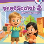 Portada del libro Preescolar 2, Aprendizaje Integral, NEM de Ediciones Larousse, una guía esencial sobre libro de actividades preescolar 2 larousse para la educación infantil.