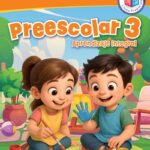 Portada del libro Preescolar 3, Aprendizaje Integral, NEM de Ediciones Larousse, una guía esencial sobre libro de actividades preescolar 3 larousse para la educación infantil.