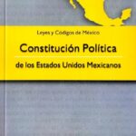 Portada del libro Constitución Política de los Estados Unidos Mexicanos de Editorial Porrúa, una guía esencial sobre la Constitución Mexicana vigente para la educación ciudadana y el estudio del derecho.