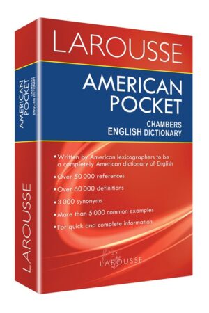 Portada del Diccionario Larousse American Pocket de Larousse Editorial, un diccionario de inglés para estudiantes perteneciente a la categoría de educación que facilita el aprendizaje del idioma.